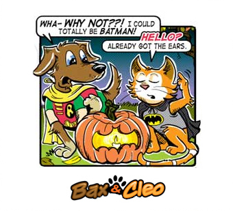 Bax and Cleo comic
